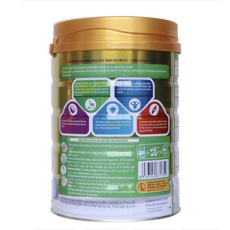Sữa Metacare 1+ 900g