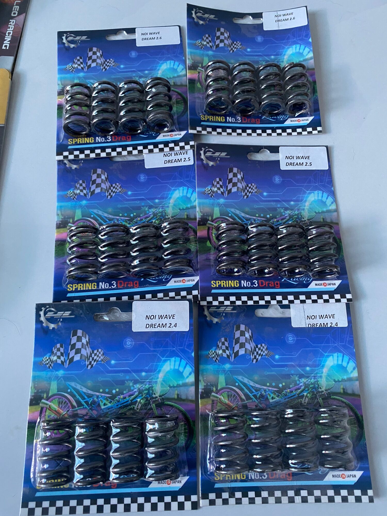 - Lò xo nồi HL Wave/Dream nhiều thông số. 2.4/2.5/2.6/2.8