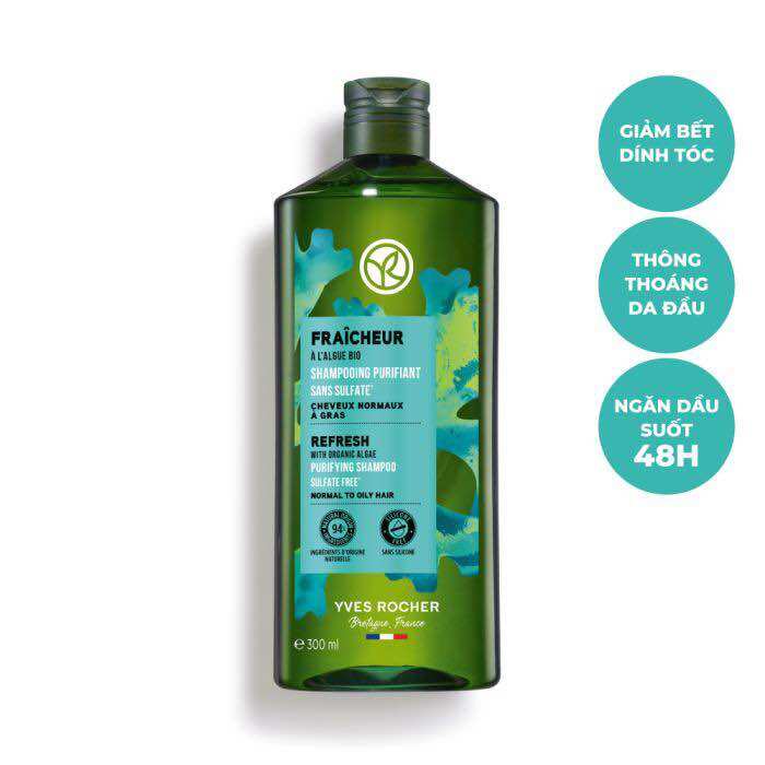 Dầu gội cho tóc dầu yves rocher 300ml