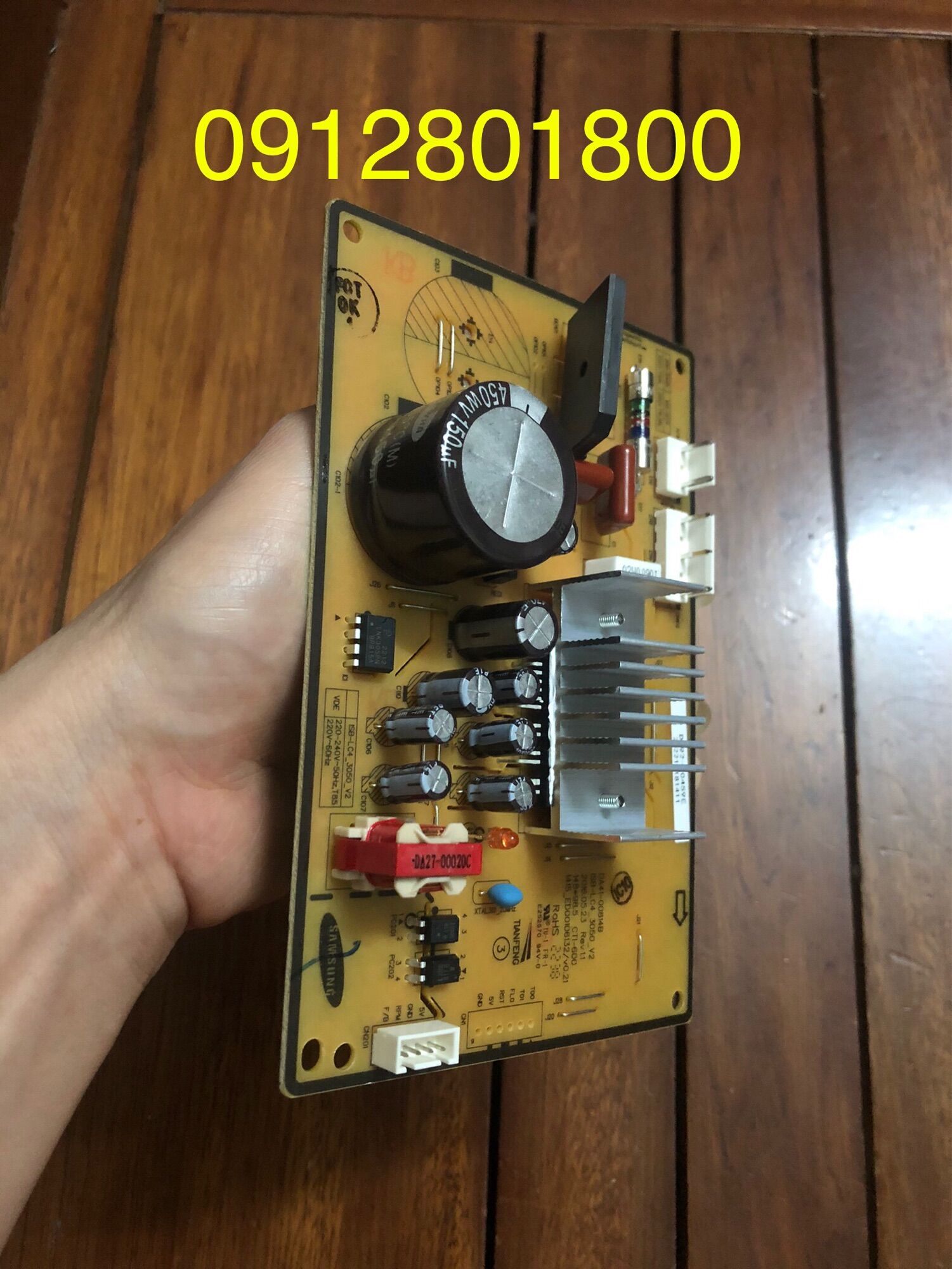 Bo Mạch Công Suất Tủ Lạnh SAMSUNG Model RT35FDAJDSL DA92-00459E