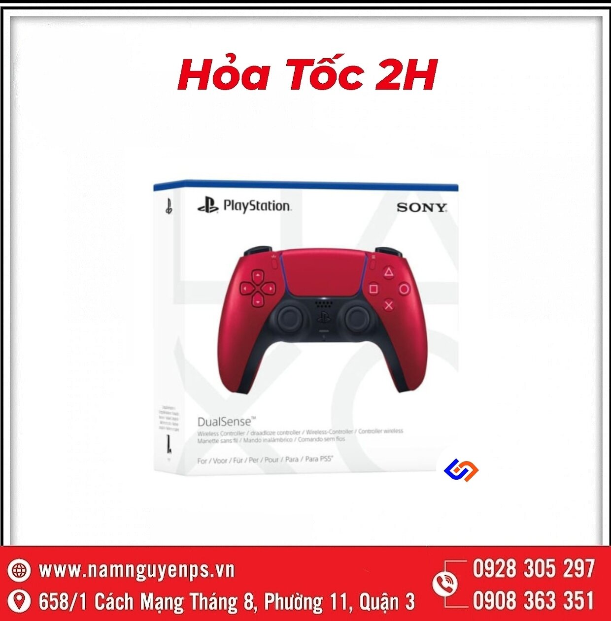 Tay Cầm PS5 | DualSense Wireless Controller - Cosmic Red