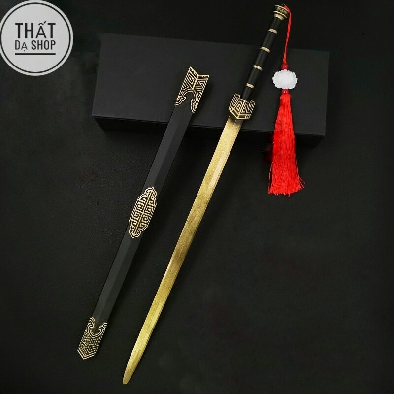 [60cm] Mô Hình Cosplay Hán Kiếm Cổ Kiếm (Tặng kèm giá đỡ).