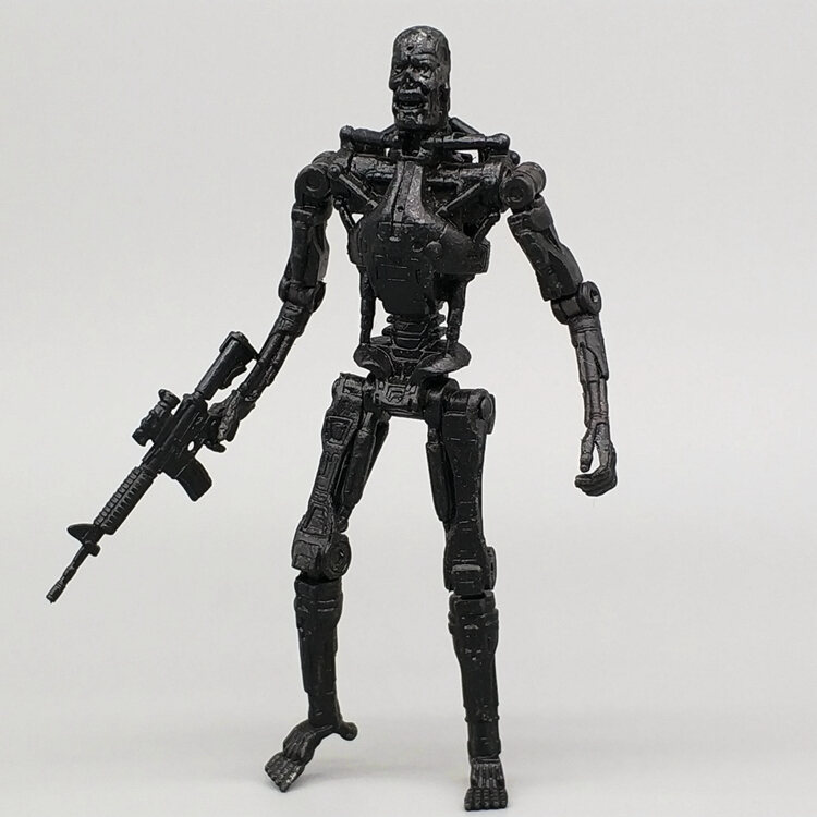 Terminator Future Soldier Action Figure 3.75 Inch PVC T800 T1000 Mechanical Skeleton Birthday Gift N