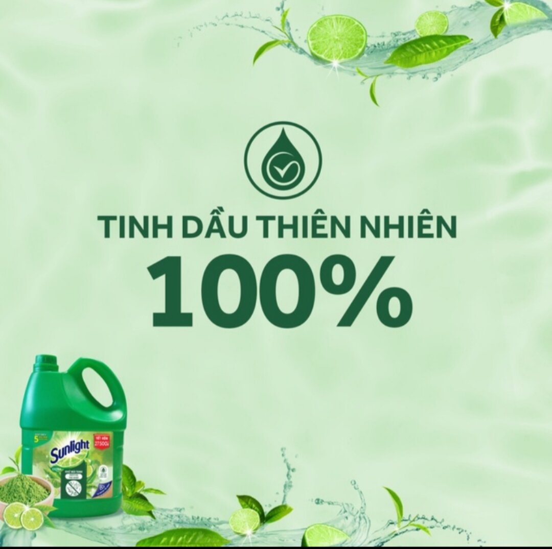 Nước Rửa Chén Bát Sunlight Can 3,6kg