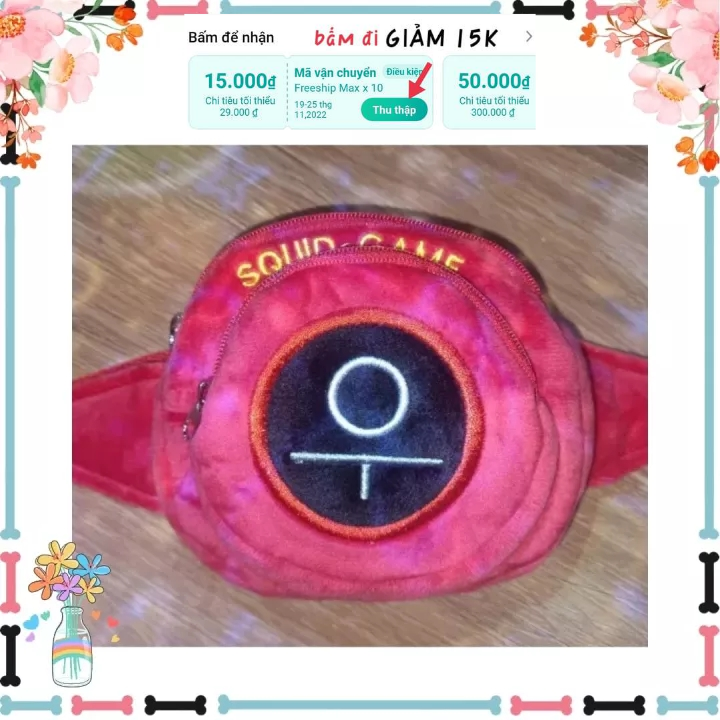 Túi Hông Cho Bé Squid Game