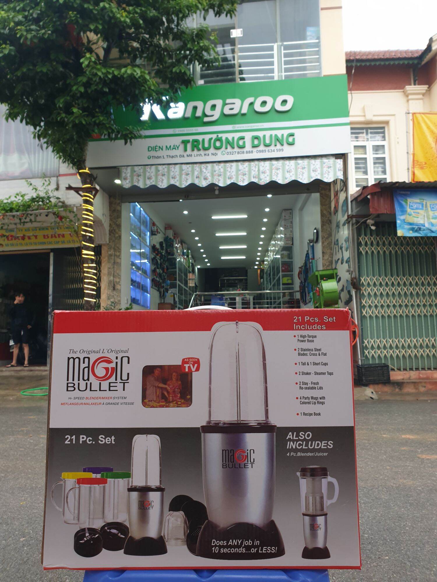 Máy say sinh tố đa năng magic bullet 21 pc . set