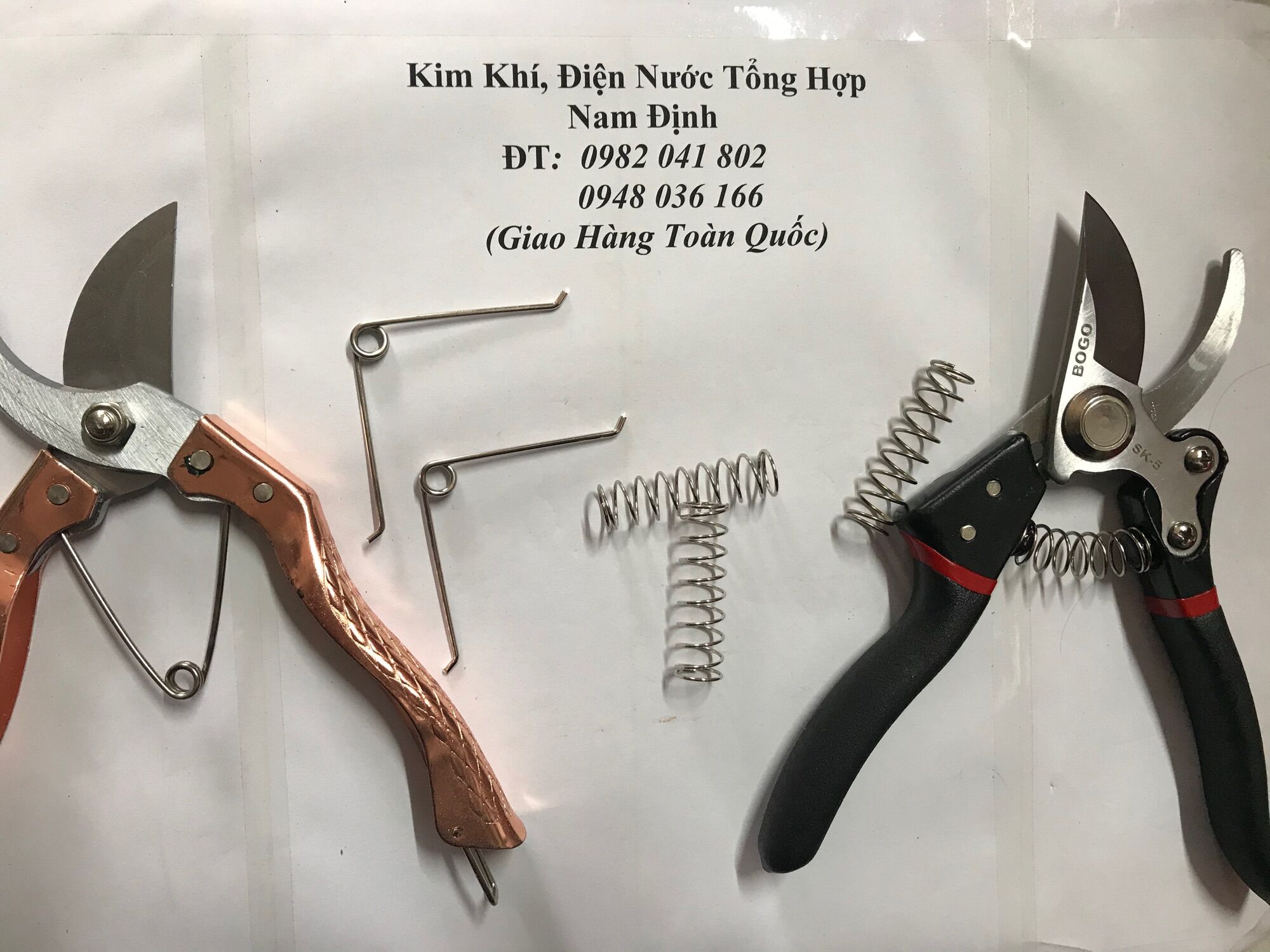 Lò xo thay thế cho các loại kéo cắt tỉa cành cây