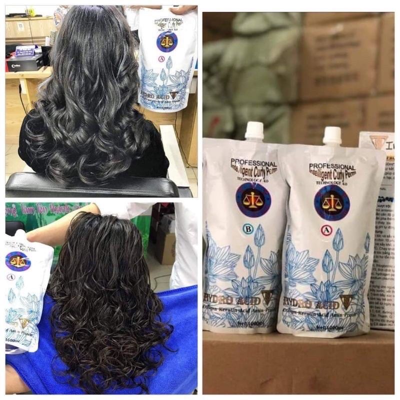 Uốn Ép HYDRO ACID (TNT) 1000ml Dành Cho Tóc Khoẻ