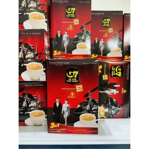 Hộp Cafe G7 gói 18g