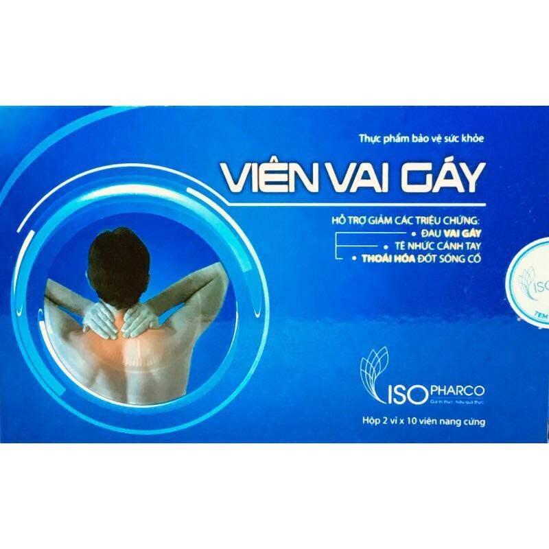 Viên vai gáy- hỗ trợ giảm đau vai gáy, tê bì chân tay, đau đầu