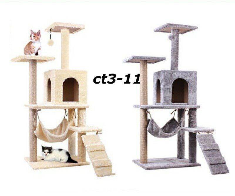 Trụ cào móng cho mèo- Cattree Nhà Cây Cho Mèo- mẫu CT3- 11