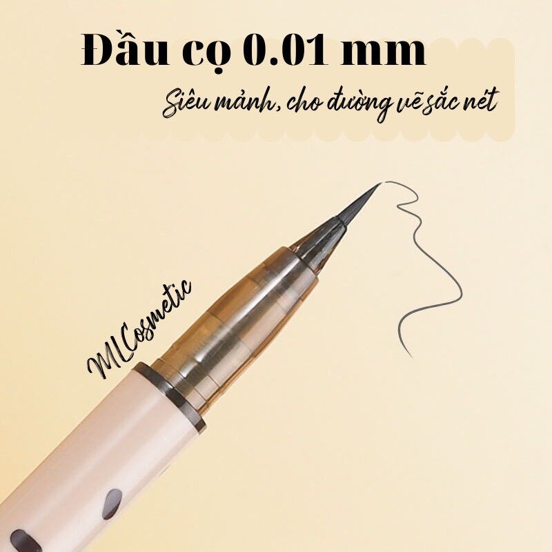 Bút Kẻ Mắt Mi Dưới BIYA Đầu Bút Siêu Mảnh