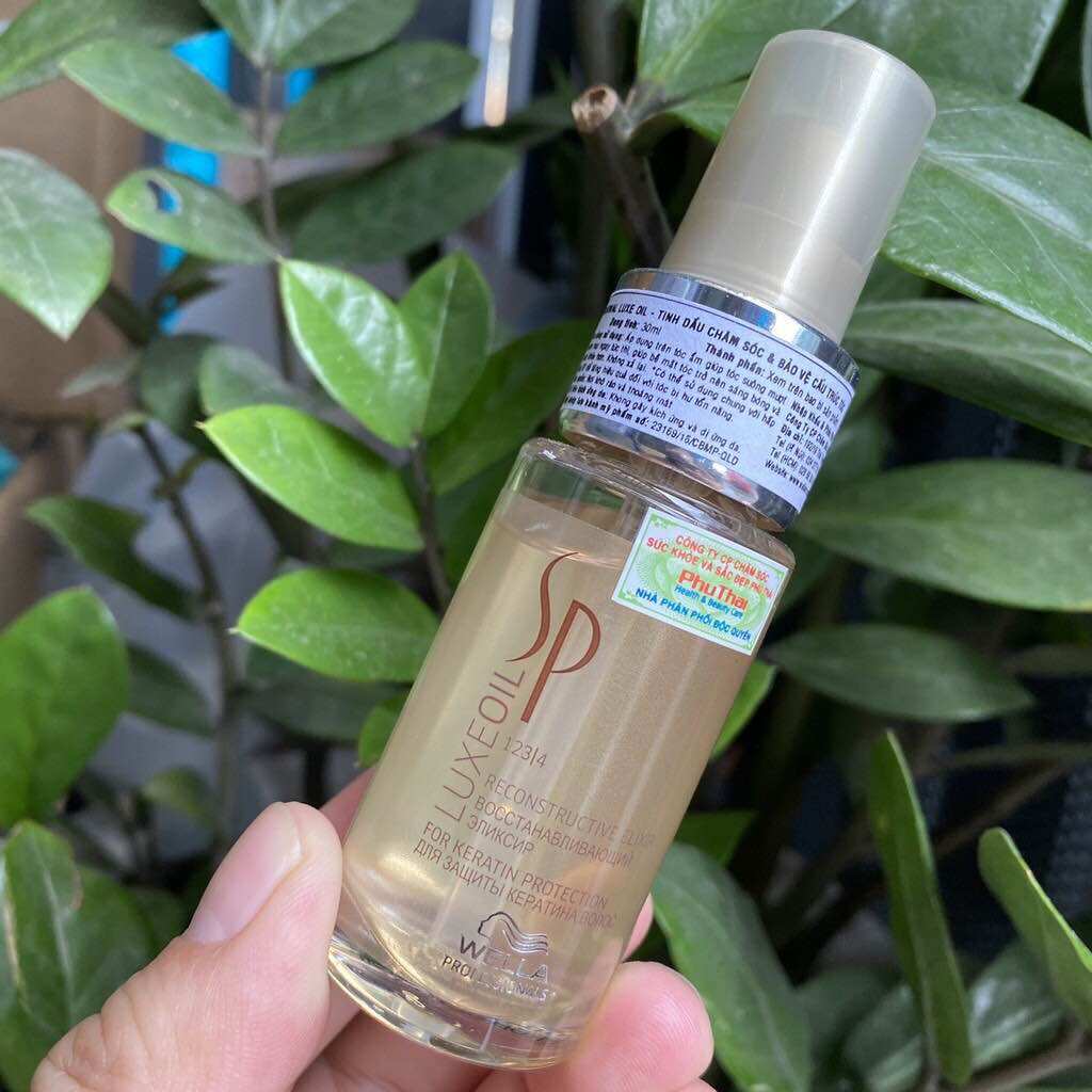 Tinh dầu phục hồi tóc SP Wella Luxe Oil 100ml