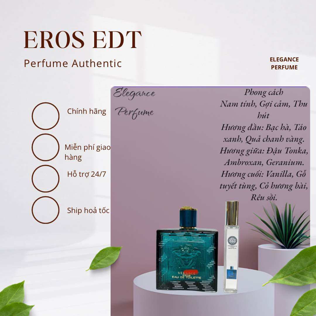 Chiết nước hoa nam versace eros edt
