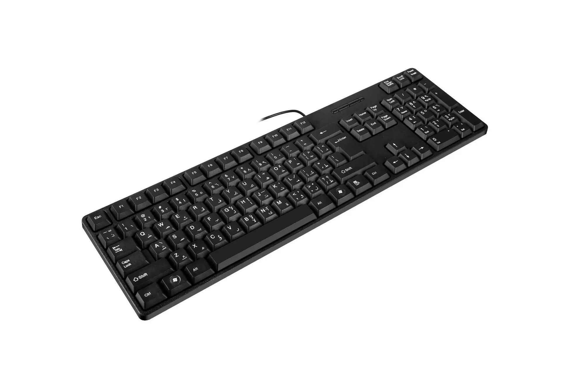 Bàn Phím Máy Tính Để Bàn Có Dây Trung Tính MC689 Dành Cho Tiếng Ả Rập Và Tiếng Anh Laptop Kinh Doanh