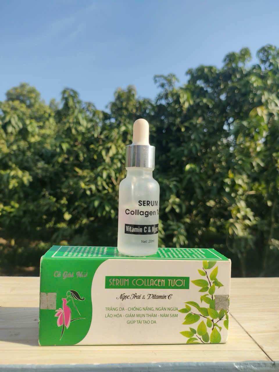 Serum Collagen Tươi Cô Gái Núi