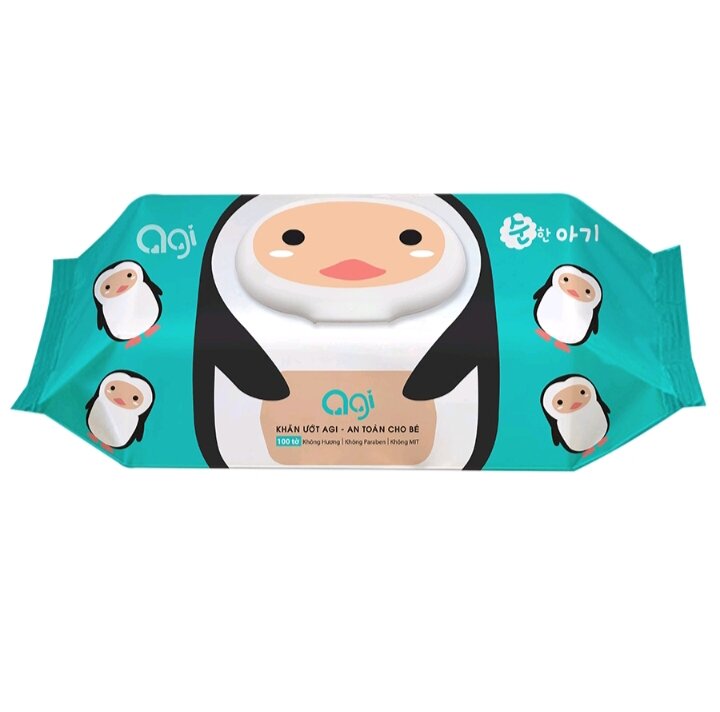 Khăn Ướt AGi 100 tờ không hương