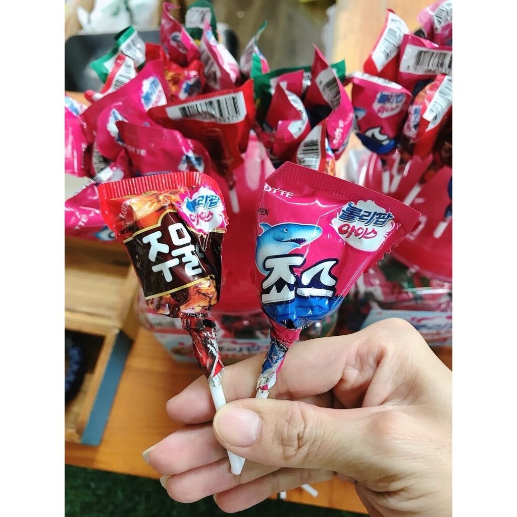 Kẹo que mút Lotte Hàn Quốc