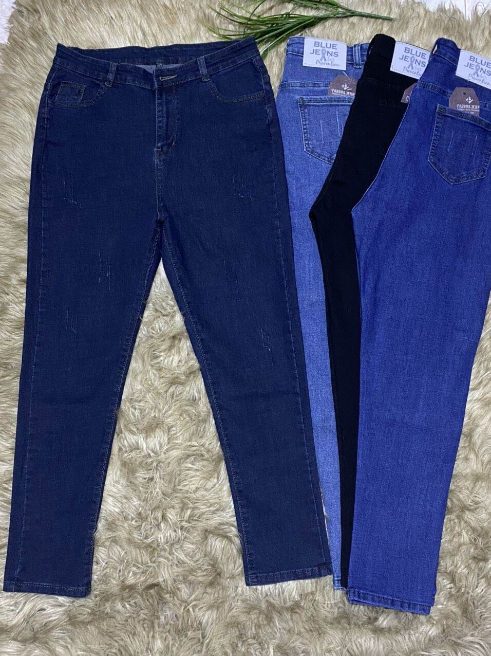👉👖❤️Quần Jeans Nữ Big Size 👉ống ôm vừa