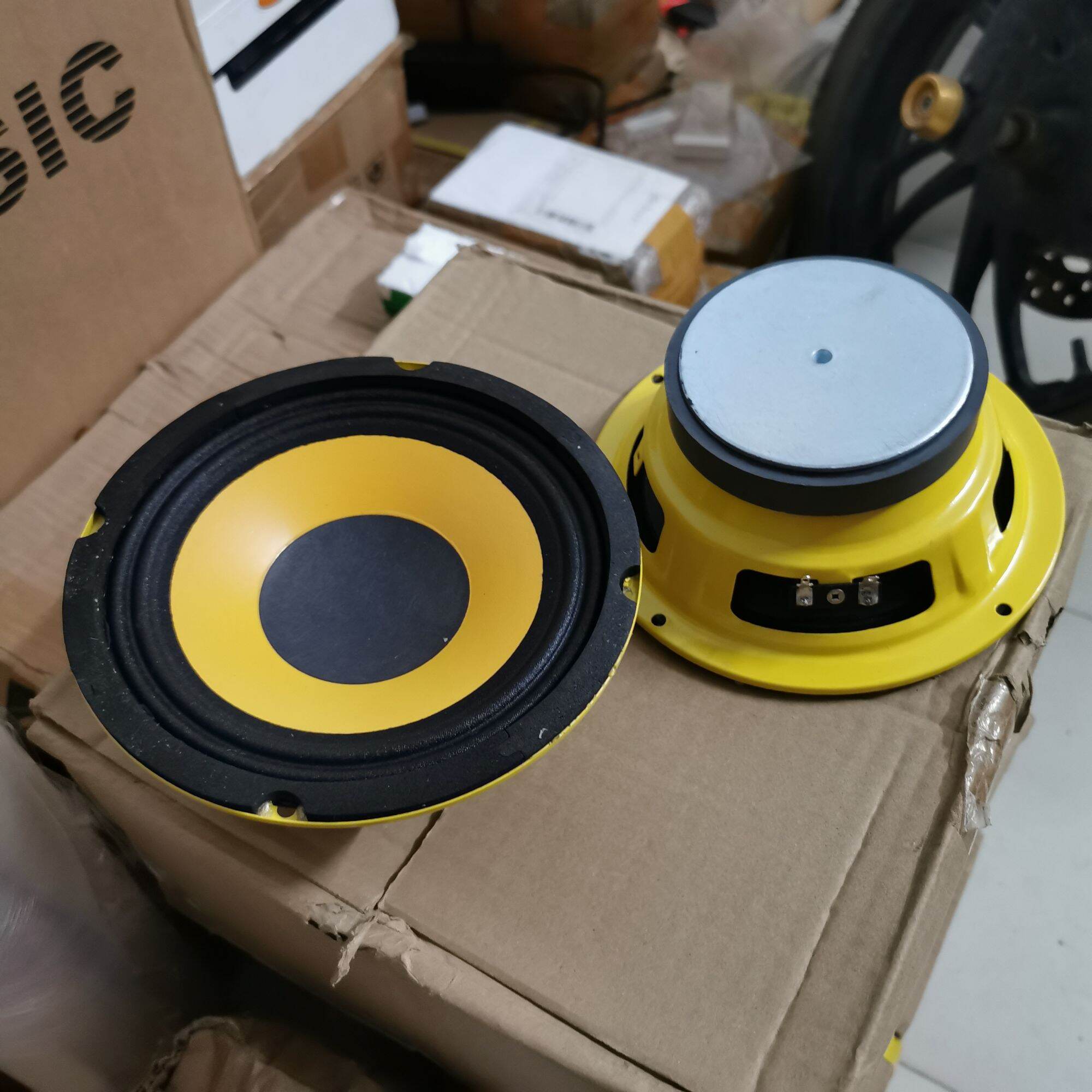 Loa trung 16cm từ 100 coil 25 4ohm dùng cho loa kéo loa bluetooth diy