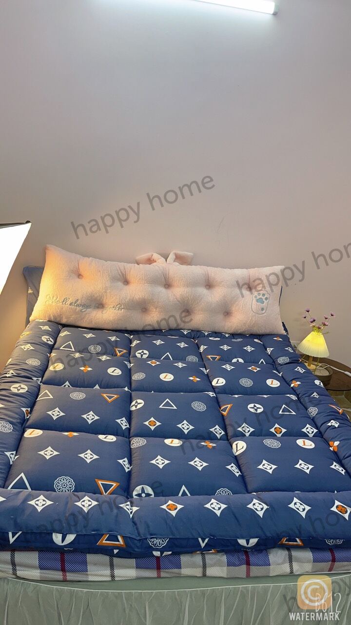 Nệm toper tặng kèm 1 thảm lau chân 3D