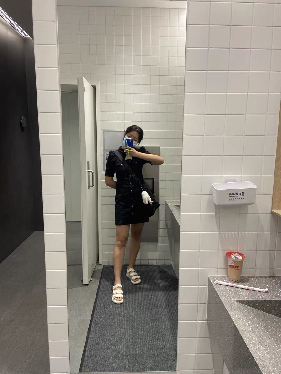 [Size M] Đầm denim tay bồng Vero Moda