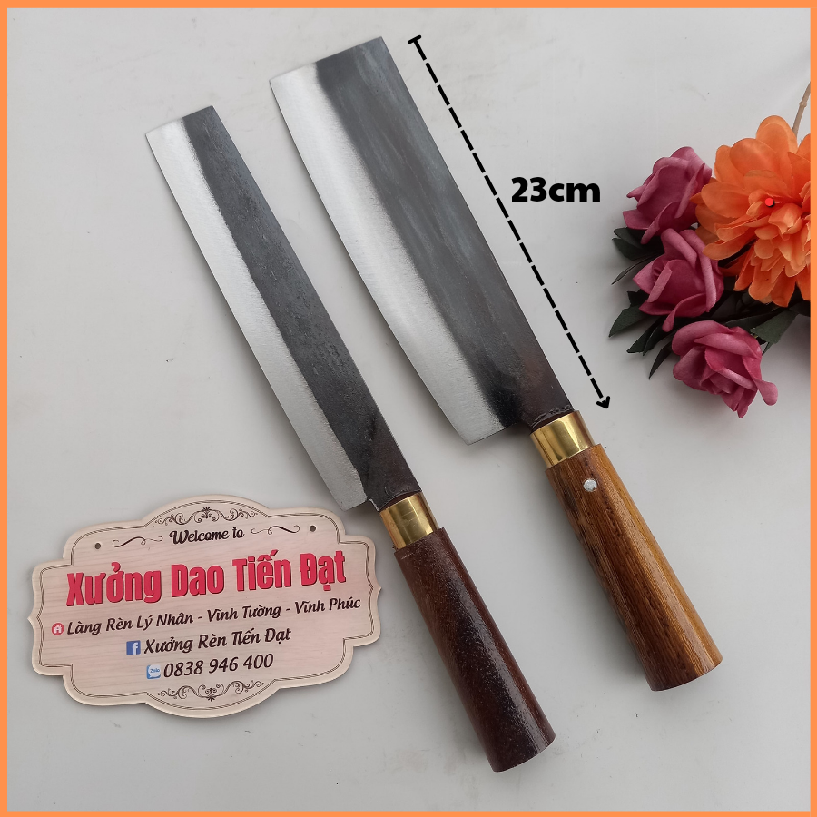Bộ dao chặt dừa gọt dừa chuẩn thép nhíp ôtô sắc bén