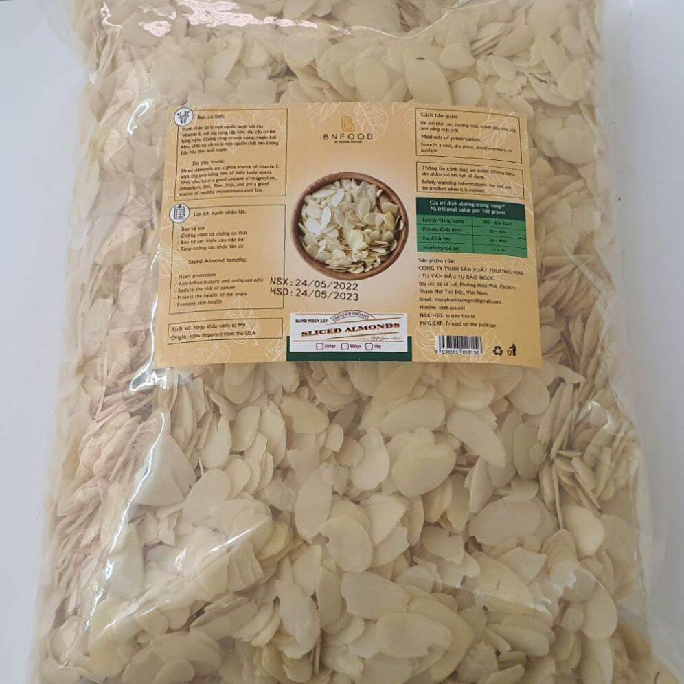 [hcm_sale]hạnh nhân lát 200gr