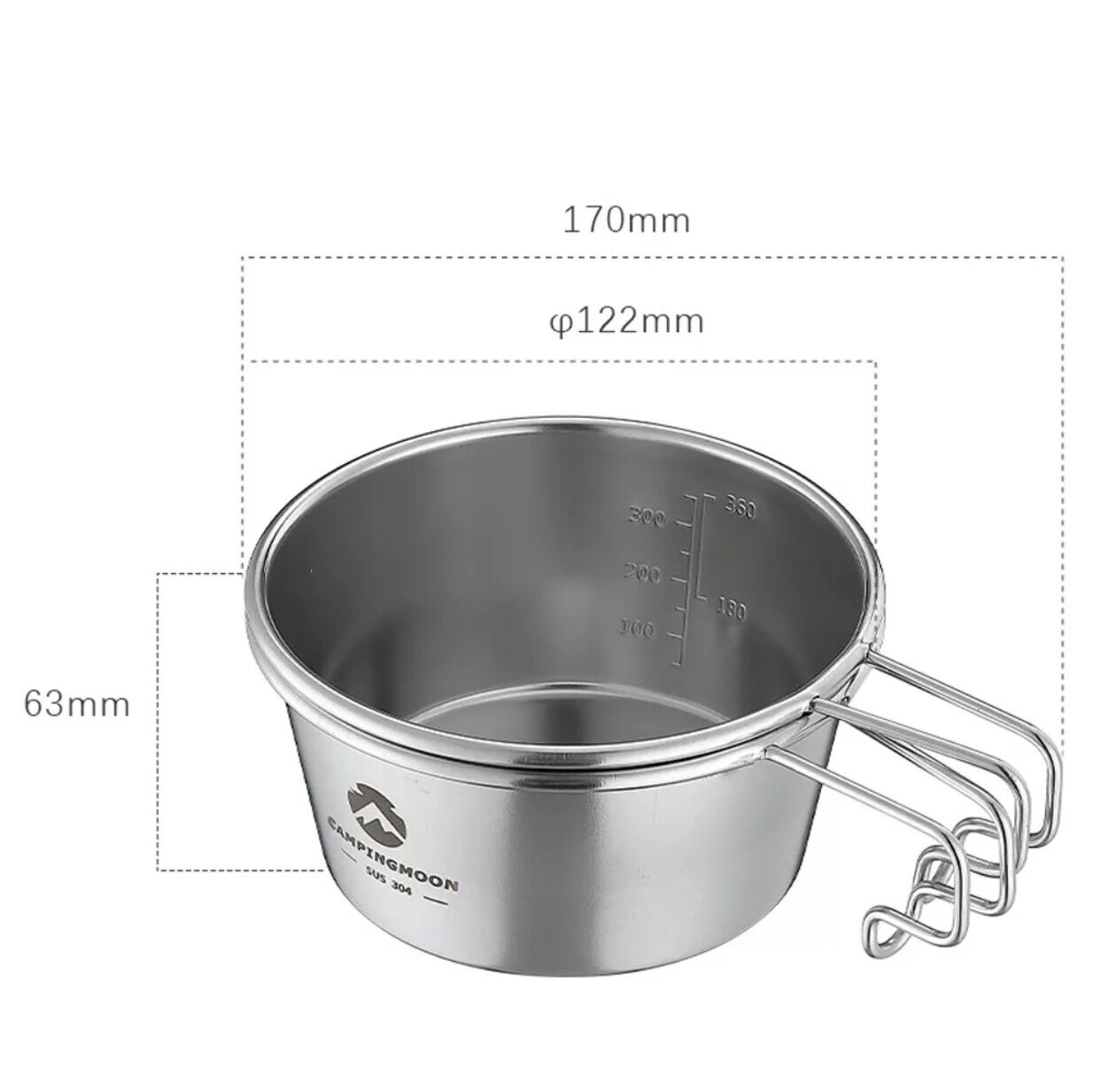Bát ăn dã ngoại / chén ăn dã ngoại Campingmoon 450ml