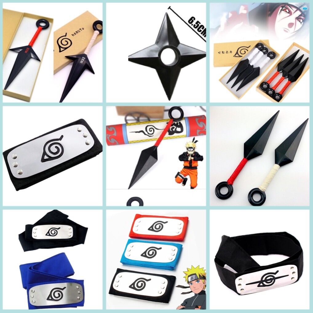 Kunai naruto hoá trang cosplay nhân vật/ tiêu naruto / băng trán naruto/ / kunai minato naruto