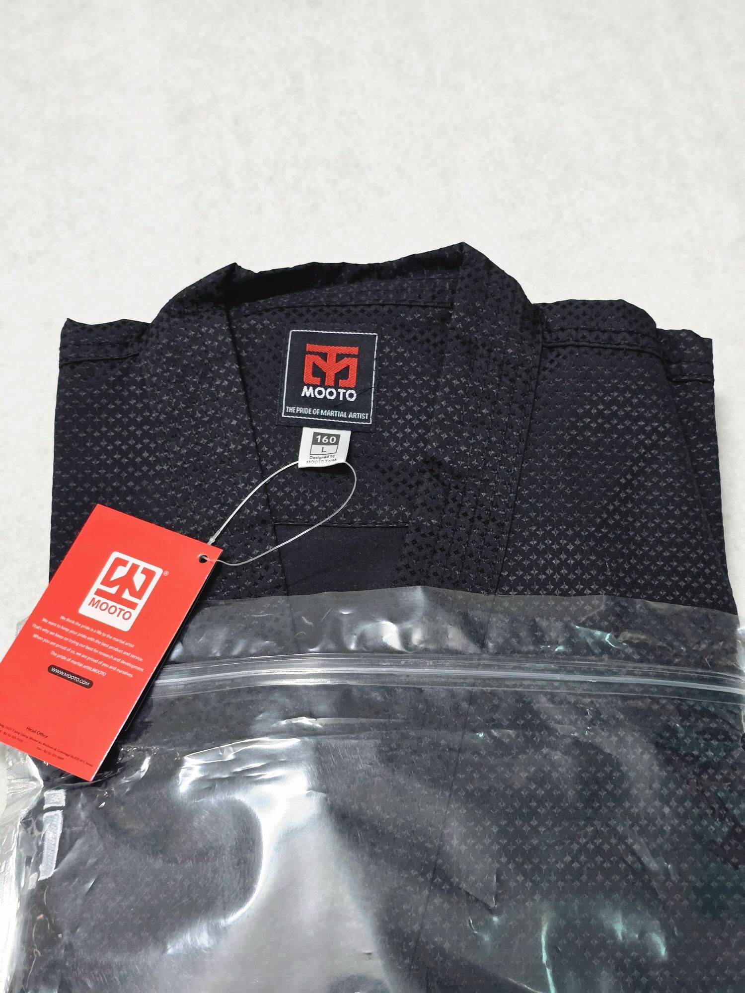 Võ phục Taekwondo Mooto full Black