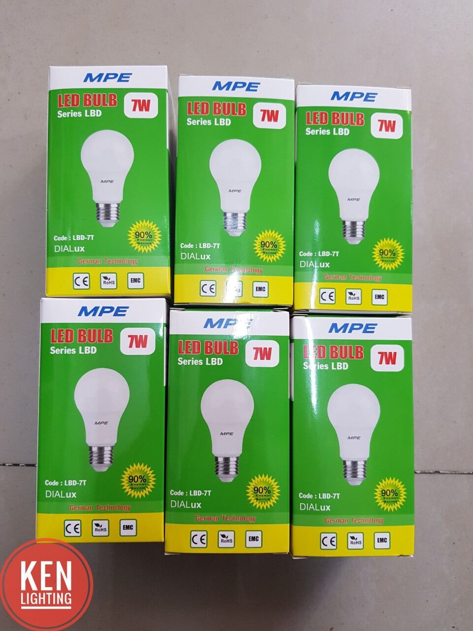❤️ bóng led buld 7w mpe thắp sáng không gian nhà