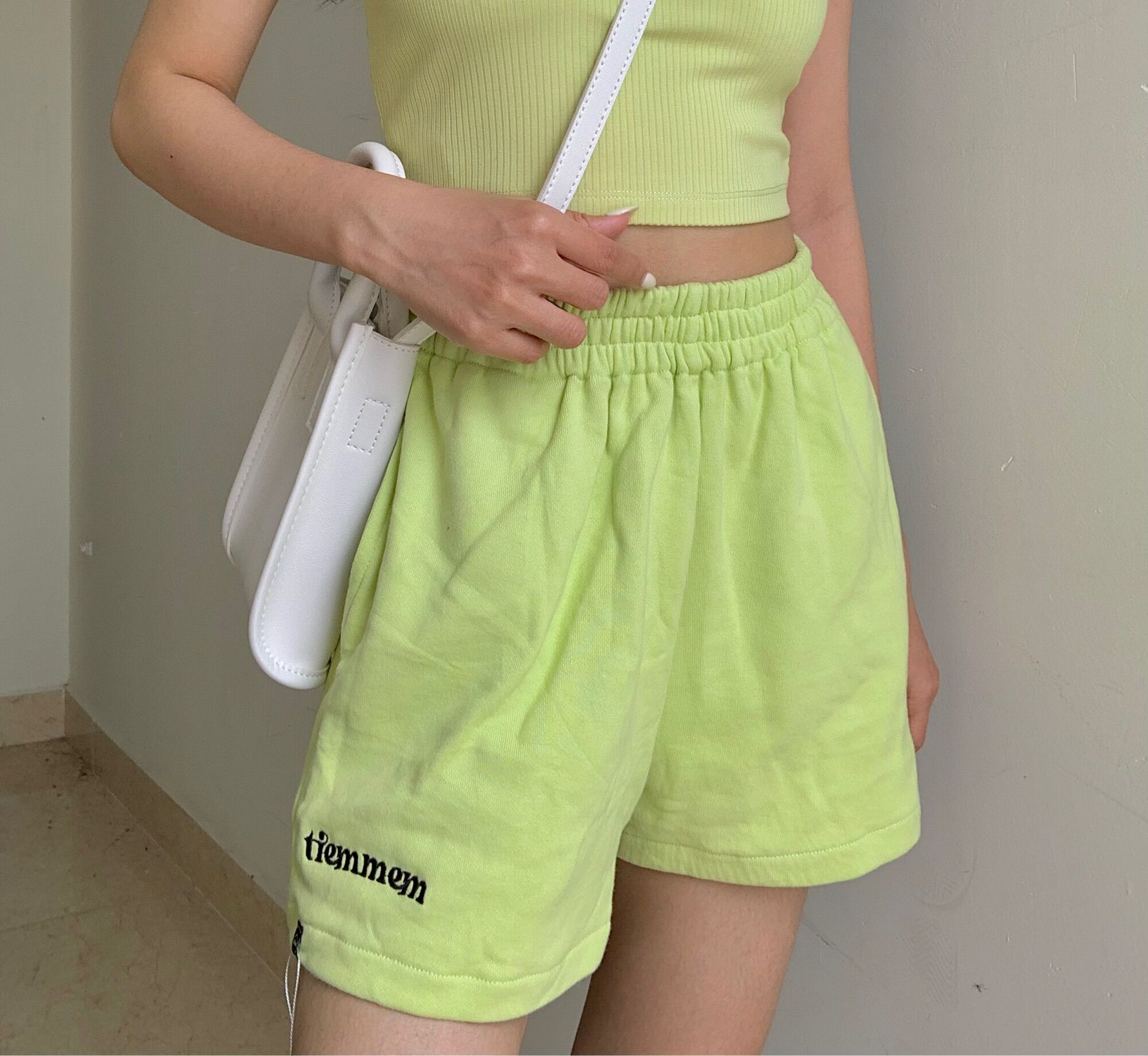 Sp001088 quần short tm xanh bơ