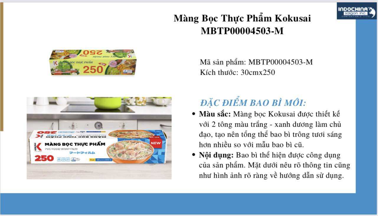 [FREESHIP] ❤❤ MÀNG BỌC THỰC PHẨM KOKUSAI 30CMX 250