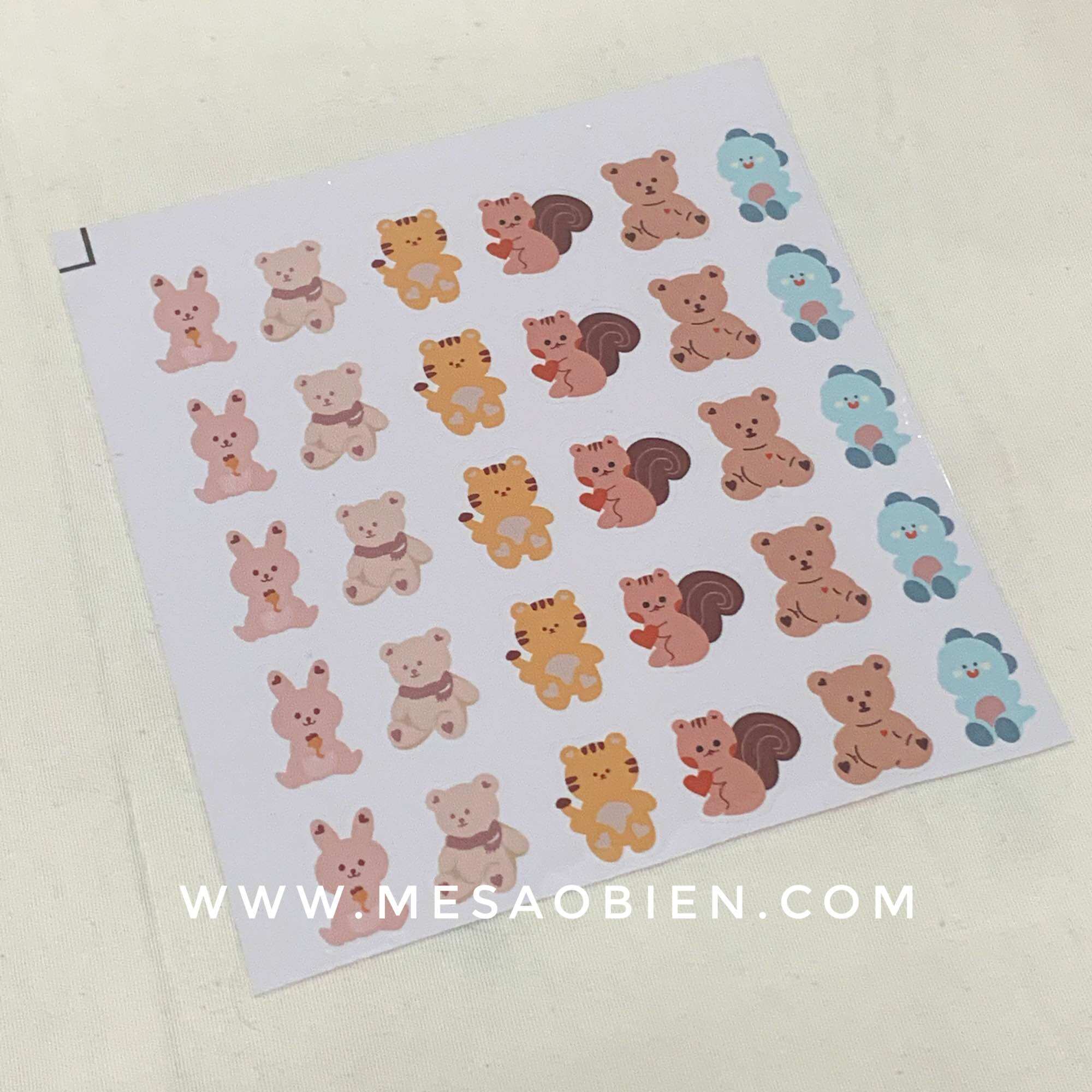 Sticker nhiệt chống nước dán bình sữa, ốp điện thoại