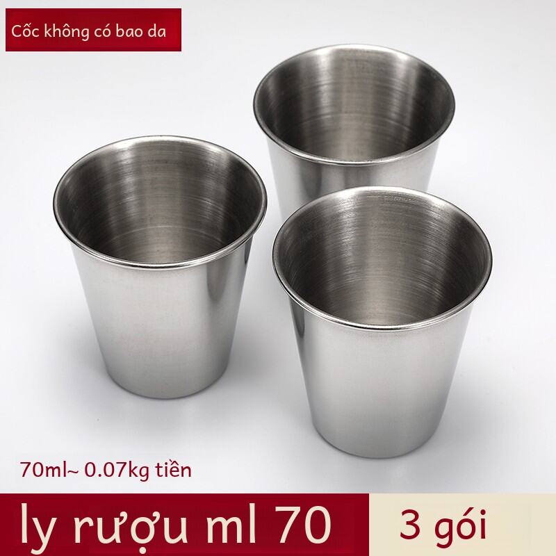 Paipin Rồng Mini Inox Rượu Bộ Cốc Di Động Du Lịch Ngoài Trời Ly Retro Phong Cách Châu Âu Rượu Vang T