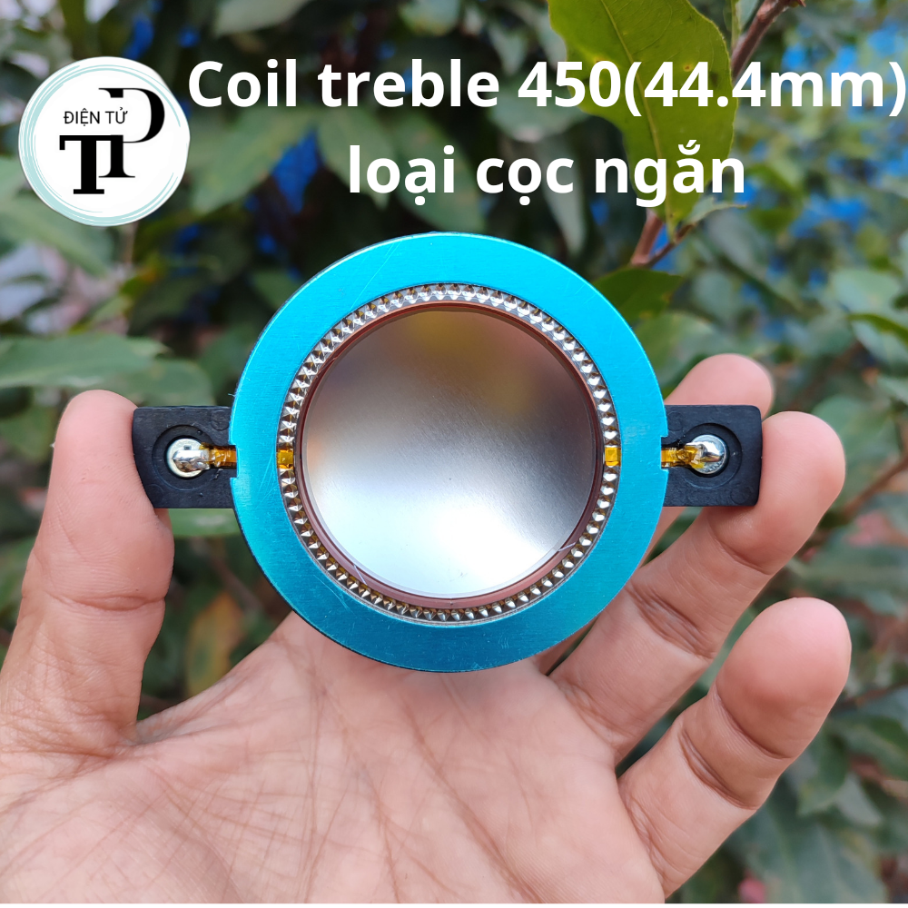 Coil treble 450 (44.4mm) cọc ngắn dây đồng tròn