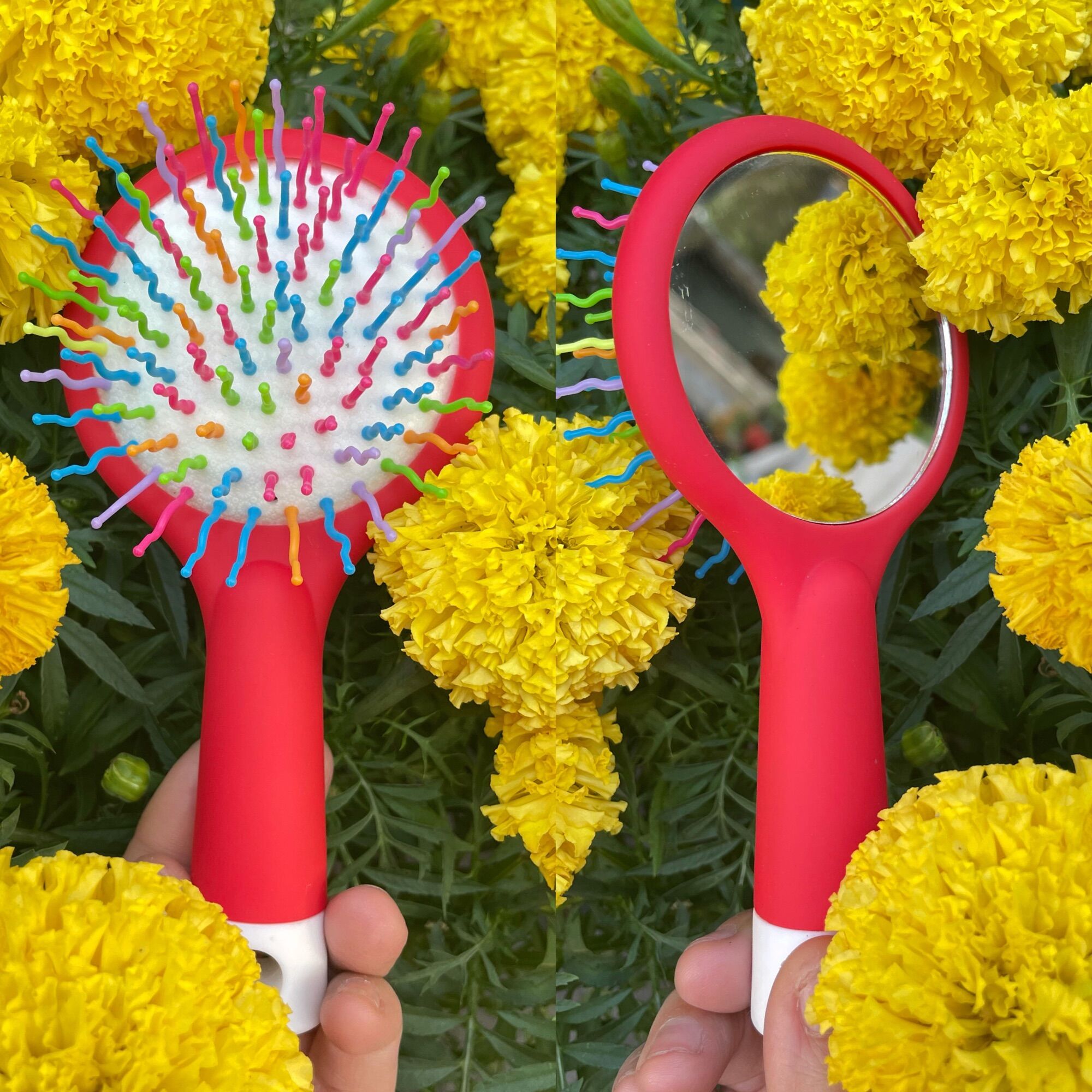 Lược chải tóc giả chống rối giúp tóc suôn mượt