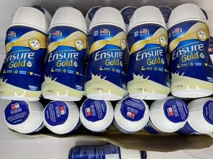 Sữa ensure cold 220ml Mỹ dạng nước( bombo 6 chai)