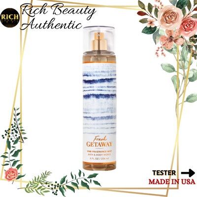 Fresh getaway - xịt thơm body mist bath & body works