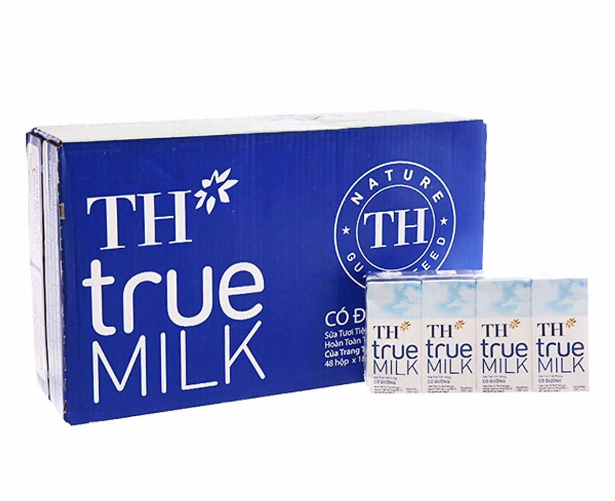 TH True milk có đường 180ml