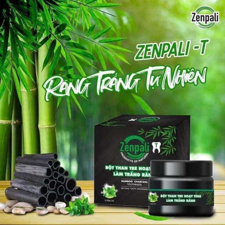 [CAM KẾT CHUẨN HÃNG] Bột than tre hoạt tính trắng răng Zenpali