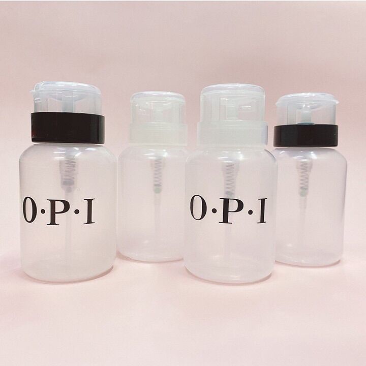 Bình đựng nước rửa móng, nhấn opi