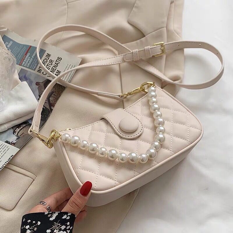Túi đeo chéo cúc bấm 2 dây size 20