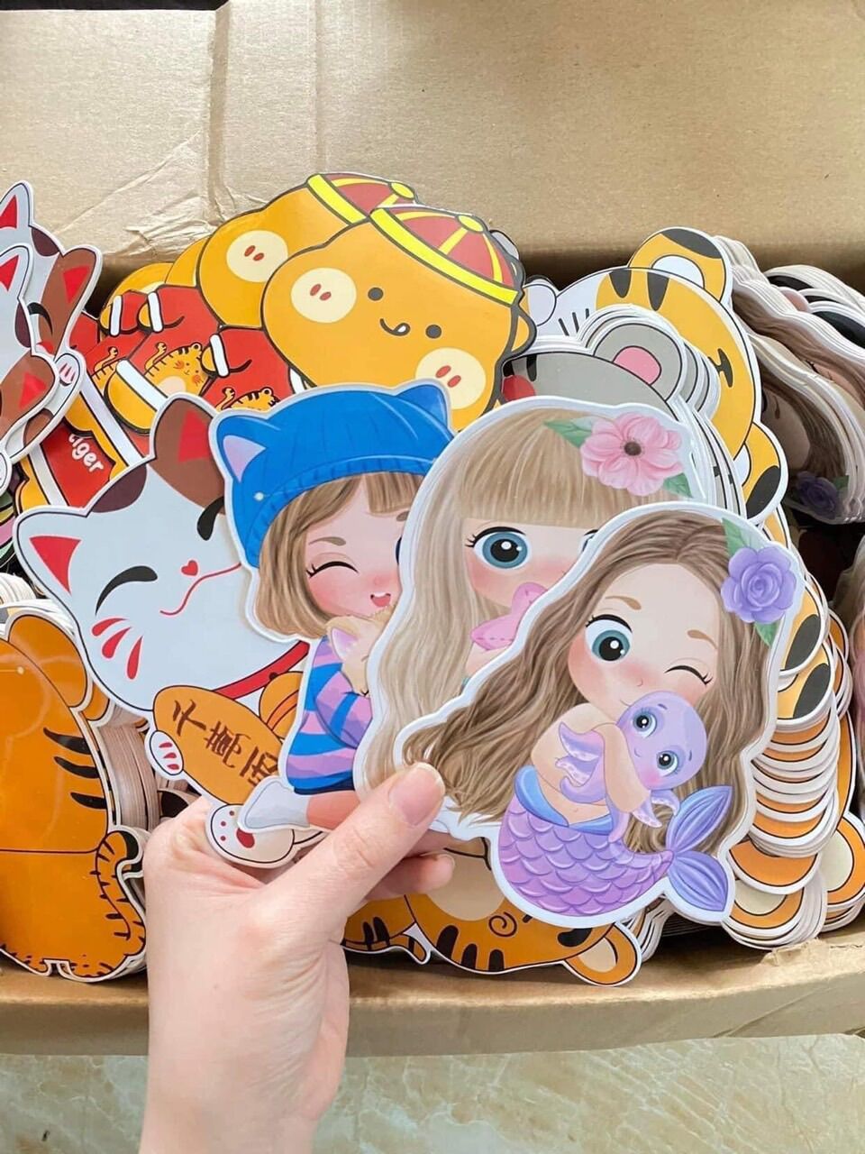 Set bao lì xì tết 2023 chibi cute cho bé