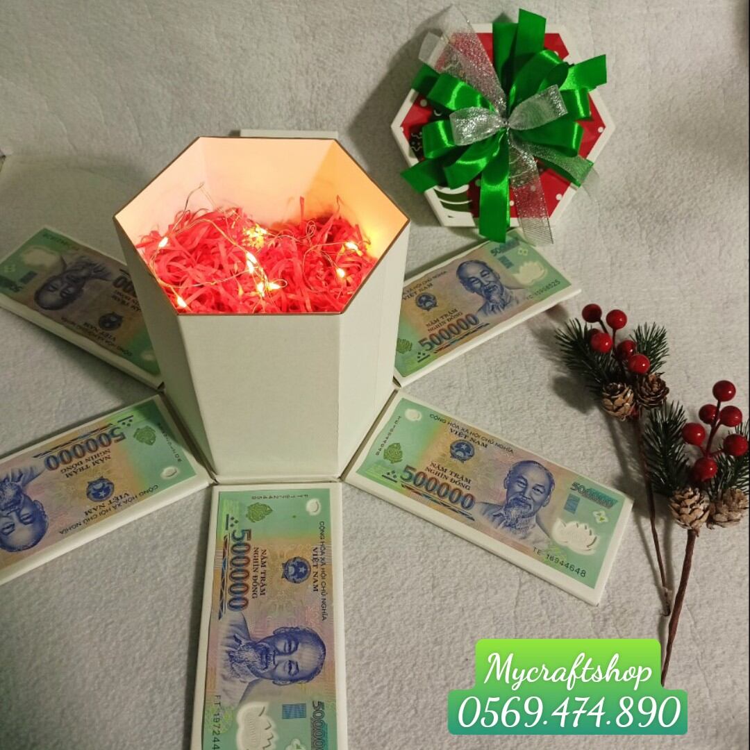 Hộp quà Giáng Sinh mẫu 8