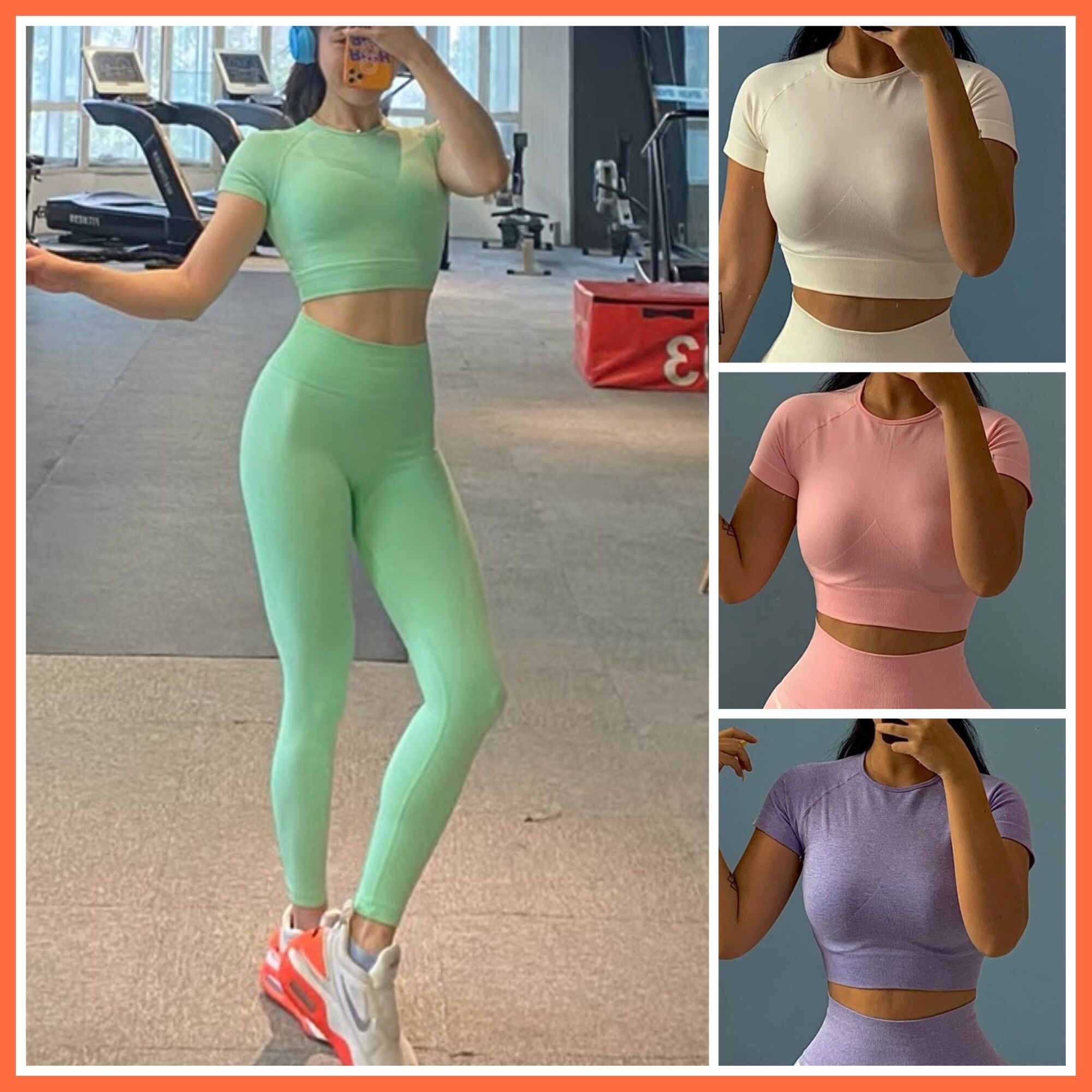 Set Quần Áo Tập Gym Nữ Botee Cao Cấp