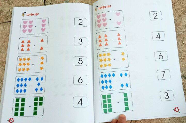 Sách toán tư duy cho trẻ 4-6 tuổi
