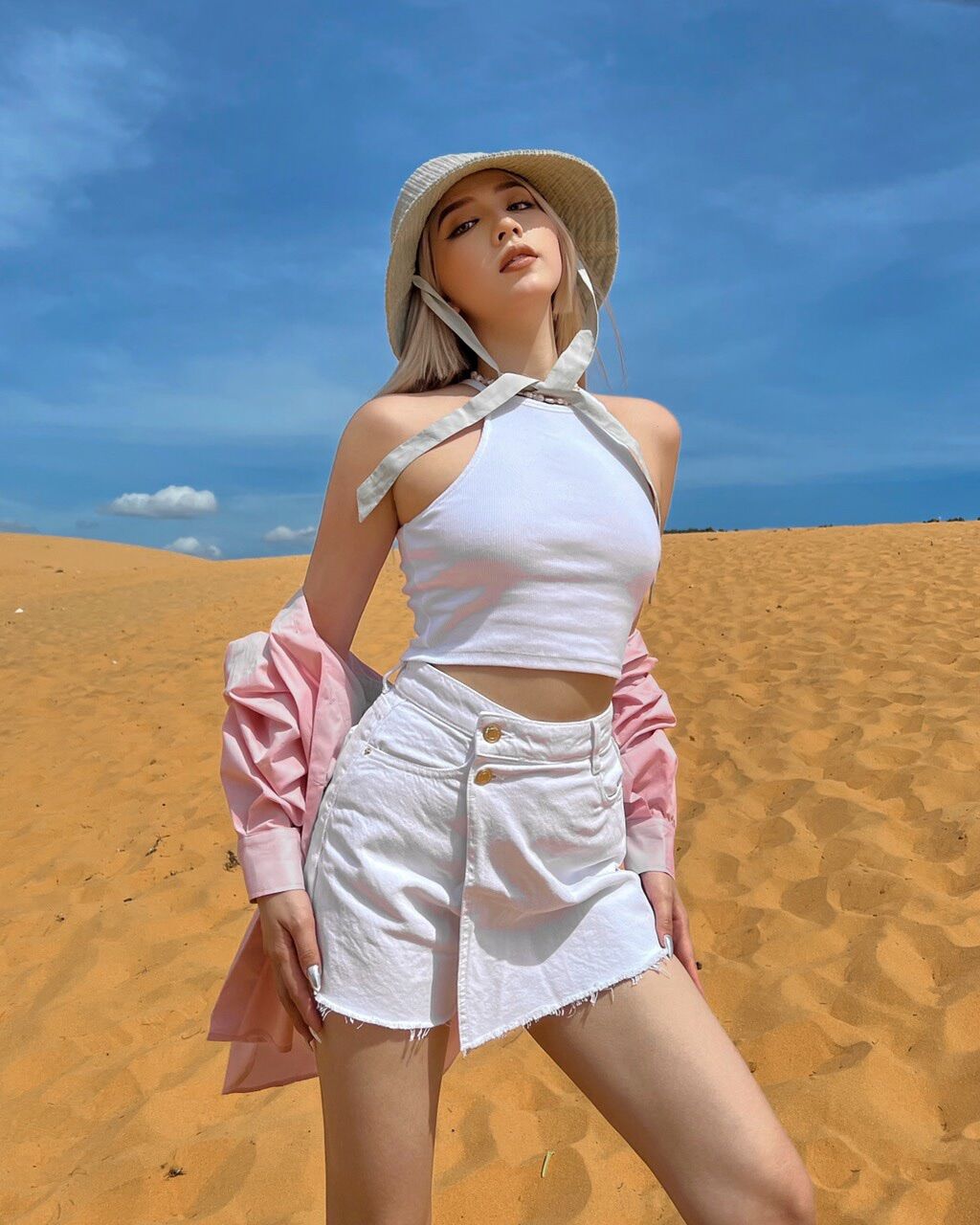 [Sản Phẩm Có Sẵn] Áo Croptop Ba Lỗ Nữ Màu Xám Nhạt