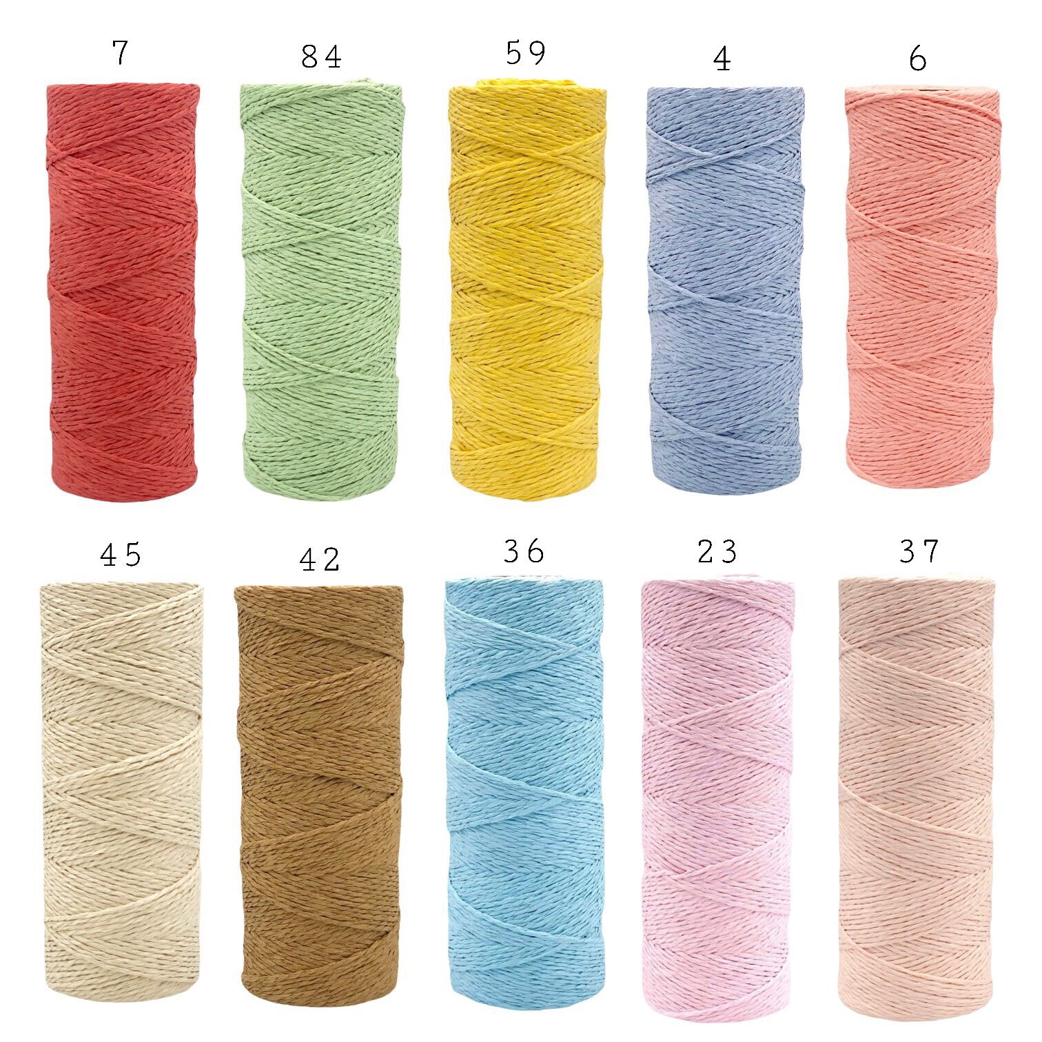 Sợi cói giấy cuộn 100gram